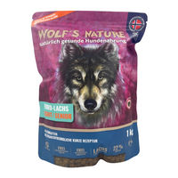 Produktbild von Wolfsblut Light Senior Hundefutter Fjord-Lachs getreidefrei 1 kg
