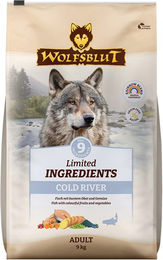 Wolfsblut Limited Ingredients Cold River Trockenfutter für ausgewachsene Hunde mit Forelle und Lachs 9 kg - 9 kg – Bild 1 von 5