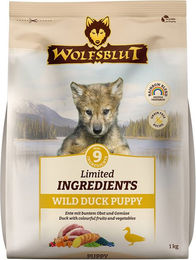 Wolfsblut Limited Ingredients Trockenfutter Hund Welpe Ente Getreidefrei 1 kg - 1 kg – Bild 1 von 5