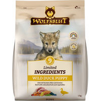 Produktbild von Wolfsblut Limited Ingredients Trockenfutter Hund Welpe Ente Getreidefrei 1 kg - 1 kg