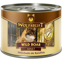 Produktbild von Wolfsblut Nassfutter für ausgewachsene Hunde Wildschwein Getreidefrei 6 x 200 g - 6 x 200 g