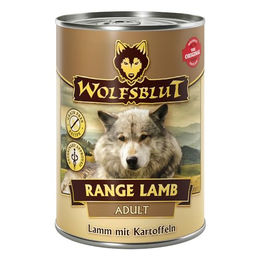 Wolfsblut Range Lamb Adult Hundefutter Lamm mit Kartoffeln getreidefrei hypoallergen 395 g - 6 x 395 g – Bild 1 von 2