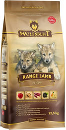 Produktbild von Wolfsblut Range Lamb Puppy Hundefutter Lamm für Welpen 2x12,5kg