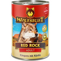 Produktbild von Wolfsblut Red Rock Hundefutter Adult Känguru mit Kürbis Stückchen in Sauce getreidefrei hypoallergen 6 x 395 g - 6 x 395 g
