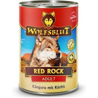 Produktbild von Wolfsblut Red Rock Hundefutter Adult Känguru mit Kürbis Stückchen in Sauce getreidefrei hypoallergen 6x395g - 6 x 395 g