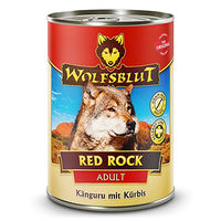 Produktbild von Wolfsblut Red Rock Nassfutter für ausgewachsene Hunde Känguru Getreidefrei 6x395g - 6 x 395 g