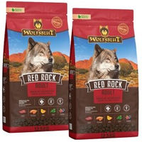 Produktbild von Wolfsblut Red Rock Nassfutter für Hunde Adult mit Känguru getreidefrei und sensitive 2x12,5 kg - 2 x 12,5 kg