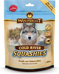 Wolfsblut Squashies Belohnungssnack Cold River Forelle und Fisch getreidefrei ohne Zucker 300 g - 6 x 300 g – Bild 1 von 6