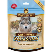 Produktbild von Wolfsblut Squashies Belohnungssnack Forelle getreidefrei 6x300g