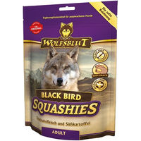 Produktbild von Wolfsblut Squashies Black Bird Fleischsnacks mit Truthahn getreidefrei 6x300g