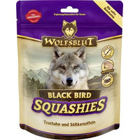 Produktbild von Wolfsblut Squashies Black Bird Hundesnack Truthahn mit Süßkartoffel getreidefrei 300 g - 6 x 300 g
