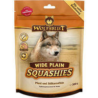Produktbild von Wolfsblut Squashies Wide Plain Belohnungssnack Pferd Getreidefrei Hypoallergen 300g - 6 x 300 g