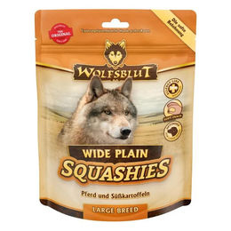 Wolfsblut Squashies Wide Plain Large Breed Hundesnack Pferd mit Süßkartoffel getreidefrei 300 g - 6 x 300 g – Bild 1 von 4