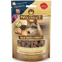 Produktbild von Wolfsblut Training Treats Belohnungssnack Ente und Pute Getreidefrei 140g - 2 x 70 g