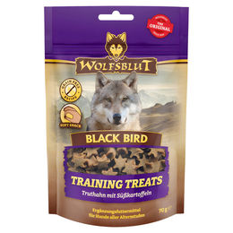 Produktbild von Wolfsblut Training Treats Black Bird Truthahn Hypoallergen Getreidefrei 70 g - 7 x 70 g