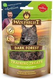 Produktbild von Wolfsblut Training Treats Dark Forest Getreidefreier Belohnungssnack für Hunde 2x70g - 2 x 70 g