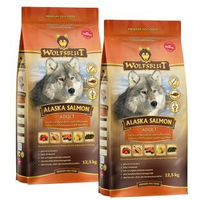 Produktbild von Wolfsblut Trockenfutter Hund Alaska Salmon Lachs getreidefrei und glutenfrei 25 kg - 2 x 12,5 kg