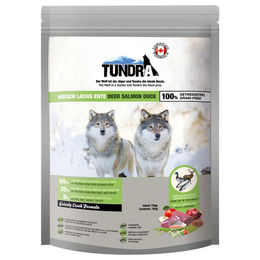 Wolfsblut Tundra Dog Trockenfutter für erwachsene Hunde mit Hirsch, Lachs und Ente getreidefrei 750 g - 8 x 750 g – Bild 1 von 6