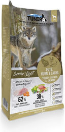 Wolfsblut Tundra Dog Trockenfutter Senior Light Pute Huhn Lachs 3,18kg - 3,18 kg – Bild 1 von 5