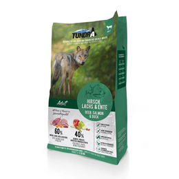 Wolfsblut Tundra Grizzly Creek Trockenfutter für Hunde Adult Hirsch Ente Lachs Getreidefrei Glutenfrei 3,18 kg - 3,18 kg – Bild 1 von 7