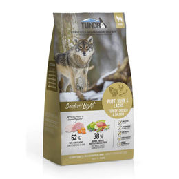 Wolfsblut Tundra Hundefutter Senior Light Pute Huhn Lachs Getreidefrei 11,34 kg - 11,34 kg – Bild 1 von 6