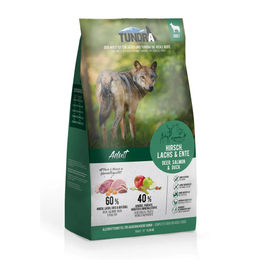 Wolfsblut Tundra Hundetrockenfutter Adult Hirsch Ente Lachs Getreidefrei 11,34 kg - 11,34 kg – Bild 1 von 8