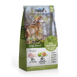 Wolfsblut Tundra Hundetrockenfutter Large Breed Pute Huhn Hering Getreidefrei 11,34 kg - 11,34 kg – Bild 1 von 5