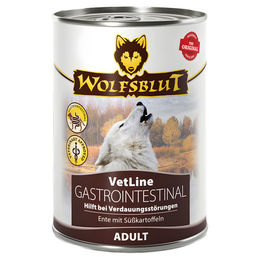 Wolfsblut VetLine Gastrointestinal Diät Nassfutter für Hunde Adult 6 x 395 g - 6 x 395 g – Bild 1 von 4
