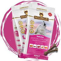 Produktbild von Wolfsblut Vetline Hundefutter Adult Hypoallergen Getreidefrei Trockenfutter Kroketten 2x2kg