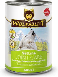Wolfsblut VetLine Joint Care Nassfutter für erwachsene Hunde zur Gelenkunterstützung und Gewichtskontrolle 6 x 395 g - 6 x 395 g – Bild 1 von 2