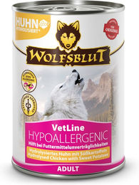 Wolfsblut VetLine Nassfutter für Hunde Adult Hypoallergen Hydrolysiertes Huhn Getreidefrei 6 x 395 g – Bild 1 von 2