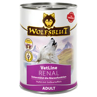 Produktbild von Wolfsblut VetLine Renal Nassfutter für Hunde Diätfutter bei Nierenerkrankungen 6 x 395 g - 395 g