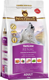Wolfsblut VetLine Renal Trockenfutter für erwachsene Hunde Huhn mit Süßkartoffeln getreidefrei 2kg - 2 kg – Bild 1 von 8