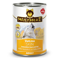 Produktbild von Wolfsblut VetLine Skin & Coat Nassfutter für Hunde Adult Fisch Getreidefrei Hypoallergen Veterinärdiät 6 x 395g - 6 x 395 g