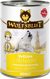Produktbild von Wolfsblut VetLine Urinary Hund Nassfutter Huhn Diätfutter 6x395g