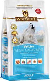 Wolfsblut VetLine Weight Management Trockenfutter für erwachsene Hunde Truthahn 2kg getreidefrei - 2 kg – Bild 1 von 5