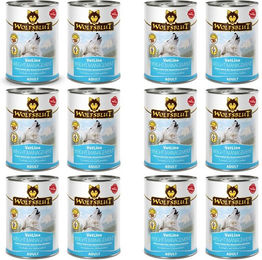 Wolfsblut Vetline Weight Management Truthahn Nassfutter für erwachsene Hunde zur Gewichtsreduktion und bei Diabetes getreidefrei 12x395g – Bild 1 von 2