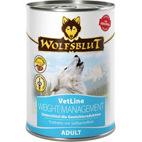 Produktbild von Wolfsblut VetLine Weight Management Truthahn Nassfutter zur Gewichtskontrolle getreidefrei 6x395g - 6 x 395 g