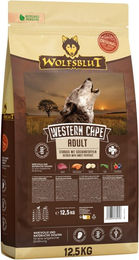 Produktbild von Wolfsblut Western Cape Hundefutter Adult Strauß Getreidefrei 2x12,5kg - 2 x 12,5 kg