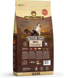 Wolfsblut Western Cape Hundetrockenfutter Strauß Adult Getreidefrei 12,5 kg - 12,5 kg – Bild 1 von 5