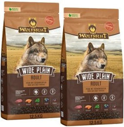 Produktbild von Wolfsblut Wide Plain Getreidefreies Trockenfutter für Pferde Adult 25 kg - 2 x 12,5 kg