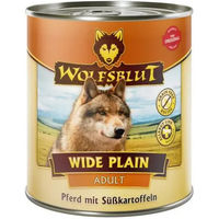 Produktbild von Wolfsblut Wide Plain Hundefutter Adult Pferd mit Süßkartoffel Getreidefrei 6 x 800 g - 6 x 800 g