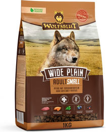 Wolfsblut Wide Plain Hundefutter für kleine Rassen Adult Getreidefrei Hypoallergen 1 kg – Bild 1 von 4