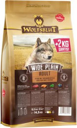 Wolfsblut Wide Plain Pferd Adult Getreidefrei Glutenfrei Monoprotein 14,5 kg - 12,5 kg – Bild 1 von 2