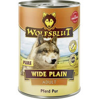 Produktbild von Wolfsblut Wide Plain Pure Hundefutter Adult Pferd getreidefrei monoprotein 6 x 395 g - 6 x 395 g
