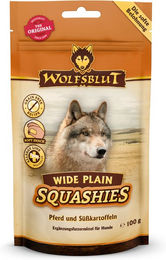 Wolfsblut Wide Plain Squashies Hundesnack mit Pferd und Süßkartoffel getreidefrei 100 g - 8 x 100 g – Bild 1 von 5