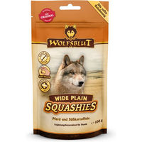 Produktbild von Wolfsblut Wide Plain Squashies Hundesnack mit Pferd und Süßkartoffel getreidefrei 100 g - 8 x 100 g