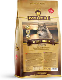 Wolfsblut Wild Duck Active Hundefutter mit Ente getreidefrei und glutenfrei 12,5 kg - 12,5 kg – Bild 1 von 4
