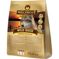 Produktbild von Wolfsblut Wild Duck Senior Hundefutter Ente getreidefrei und glutenfrei 2 kg - 2 kg