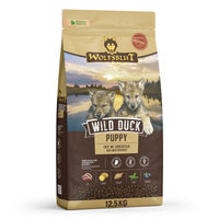 Produktbild von Wolfsblut Wild Duck Welpenfutter Ente getreidefrei 2 x 12,5 kg